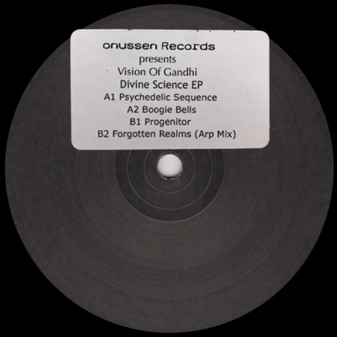 ( ONUSSEN 02 ) VISION OF GANDHI - Divine Science EP ( 12" vinyl ) Onussen Records